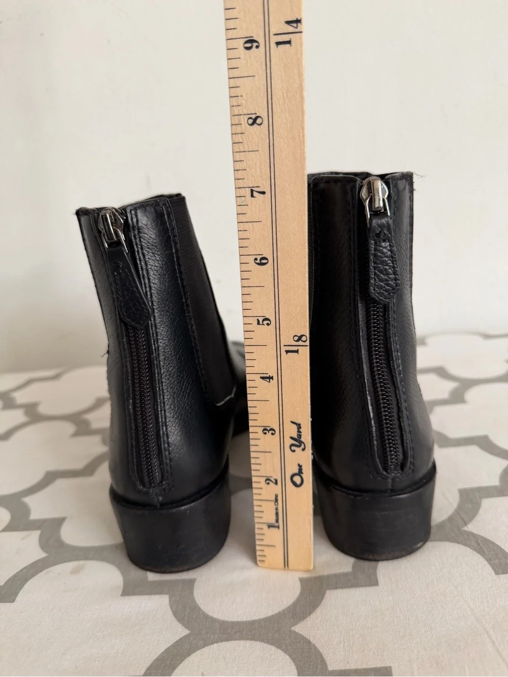 Tory Burch Black Leather Chelsea Ankle Boots